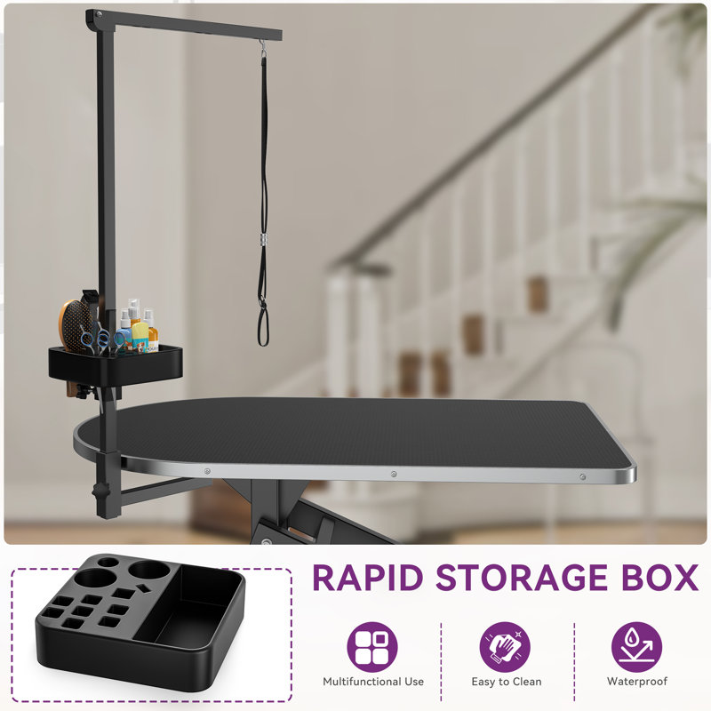 Table de toilettage électrique pour chien l 39 po