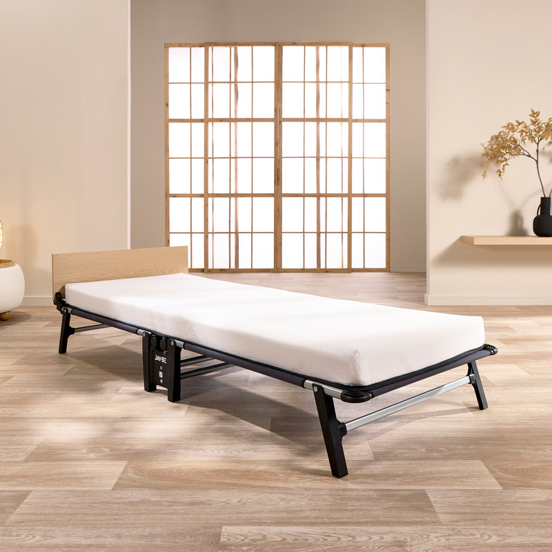 Jay-Be QM80 Quick Folding Bed With Memory Mattress, Single