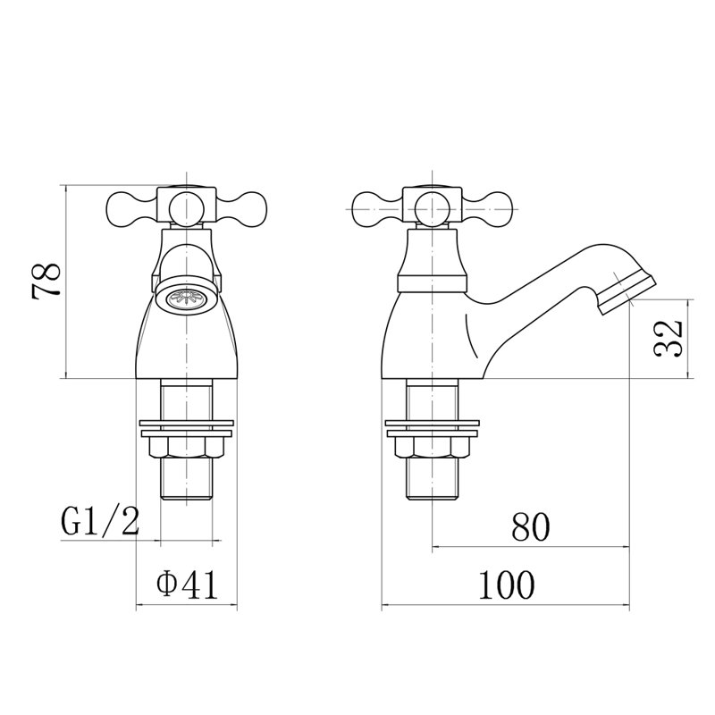 Imes Pillar Taps