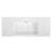 47.2" Solid Surface Resin Streamline Vanity Top