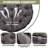 Indoor/outdoor Round Macrame Hammock Swing Chair With Cushion And Included Stand