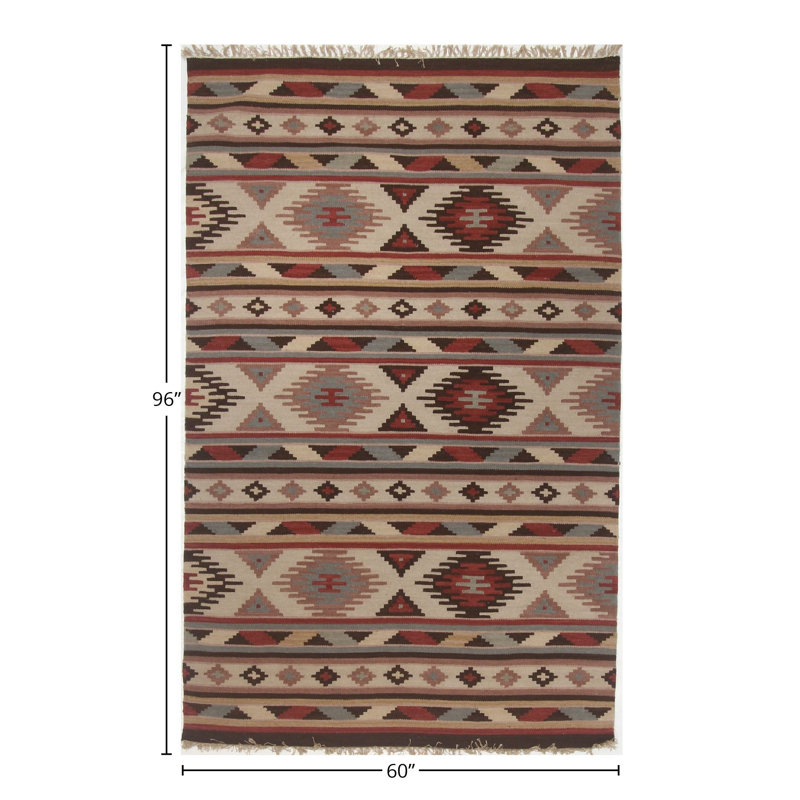 Rectangle Rectangle 5' X 8' Area Rug