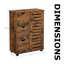 Anaysha Freestanding Bathroom Cabinet