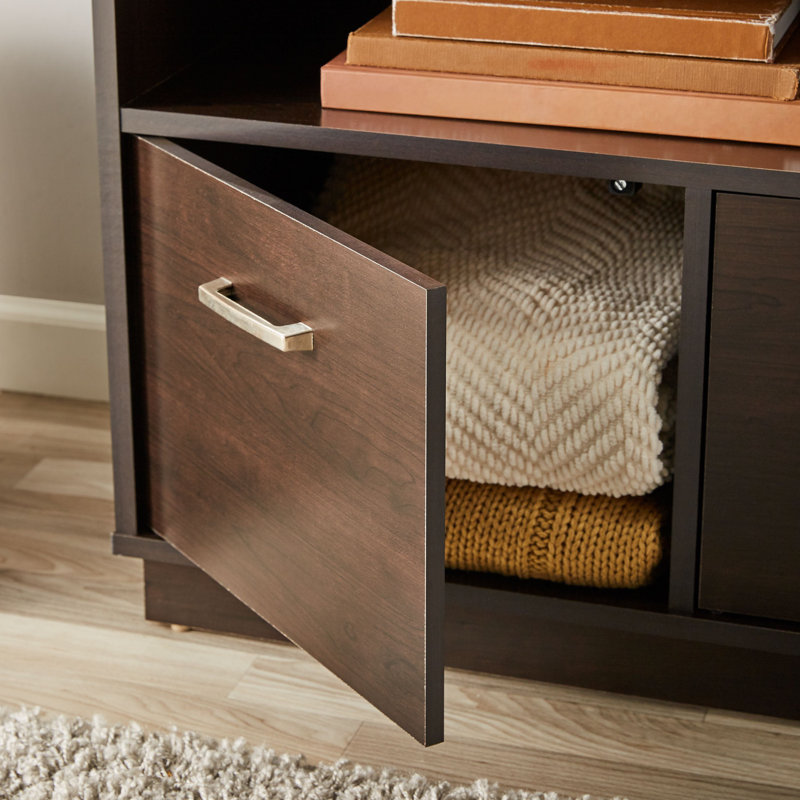 Salesville Unfinished TV Stand for TVs up to 50", Espresso