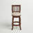 Morgan Swivel Upholstered Counter Stool with Solid Wood Frame-753076517-798800189