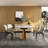Modern Faux Leather Upholstered Dining Chairs Wingback Side Chairs With Metal Legs Set of 4-1839904053-1837897107