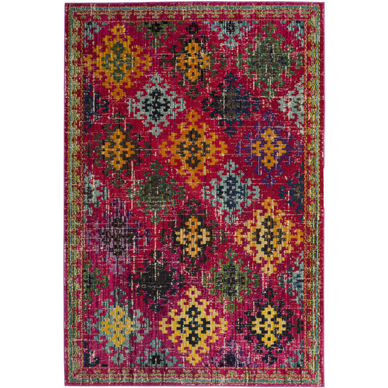Isabea Performance Oriental Rug, Rectangle 5'1" x 7'7"