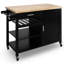 Domenique Solid Wood Top Kitchen Cart-143149131