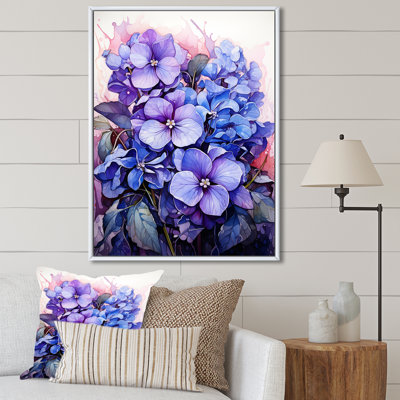 " Violets Surreal Enchantment "