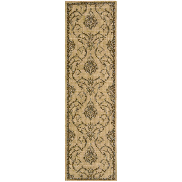 Tapis beige en laine Ryding