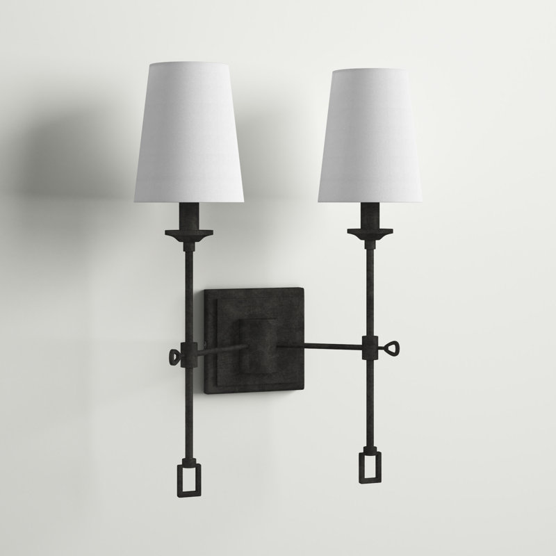 Ayleen 2 - Light Dimmable Oxidized Black Wallchiere
