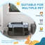 Panel Steel Pet Barrier With Door-98527707-98527703