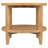 Isbell Maple Brown Round Solid Wood Side End Table