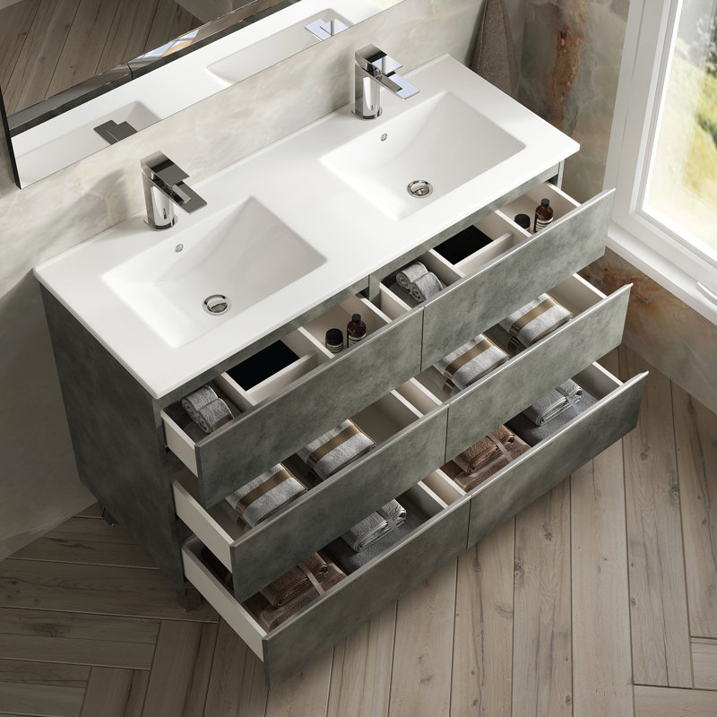 Aamin Bathroom Vanity with Basin
