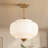 Glint 1 - Light 15" Schoolhouse Brushed Brass Semi-Flush Mount Ceiling Light for Dining Room-897340257