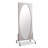 French-Style Oval Movable Full-Length Mirror