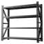 Étagère de garage très résistante, 6000 lb, très grandes tablettes réglables en métal (H 69 po x l 75 po x P 23,7 po)-129860102