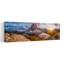 «Golden Mountain Lake Sunrise», art dramatique coloré d'automne-1573764060