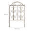 Axella 98cm H x 63.5cm W Metal Fence Panels