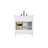 32 inch Single Bathroom Vanity in Honey White-1677857390-1677857391