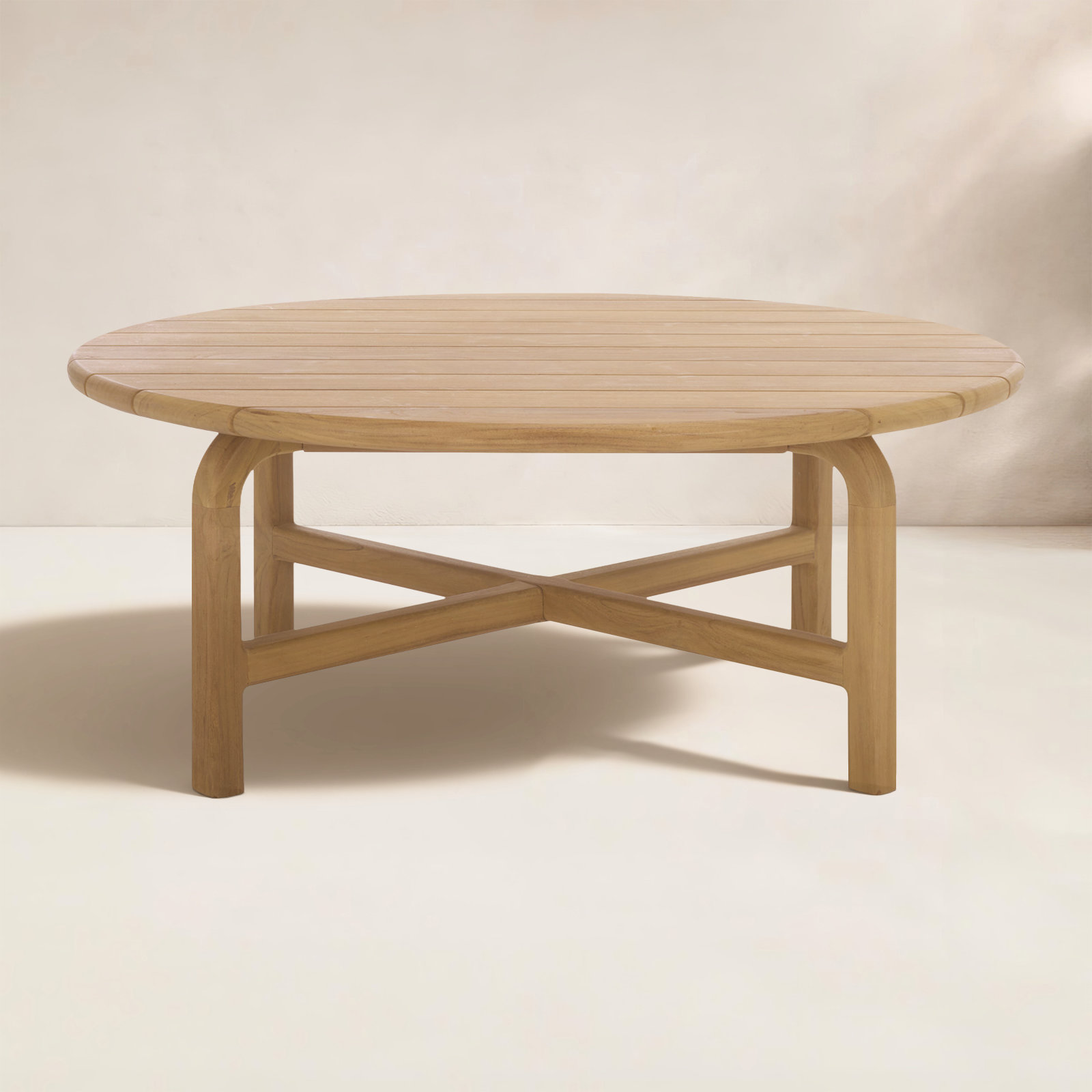 Tweedy 39" Teak Patio Table