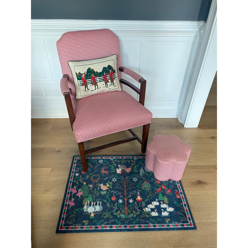 Paillasson Tw douze Days Of Christmas, Rectangle 2 pi 4 po x 3 pi 11 po