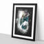 Elephant Profile - Framed Print-56742652-56742654