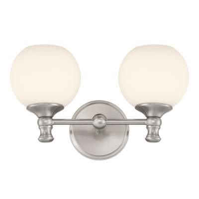 Meuble-lavabo à 2 lumières de 14,75 po de large Alyla
