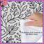 Édredon noir à motif floral-131120547