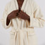Hammd 100% Cotton Waffle Gender Neutral Mid-Calf Bathrobe with Pockets-1510750031-1510750018