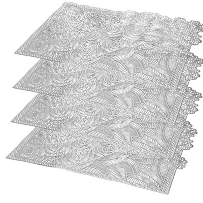 Dzoba Vinyl Abstract Rectangle Placemat