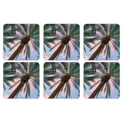 Pimpernel Tropical Coasters 4"X 4"