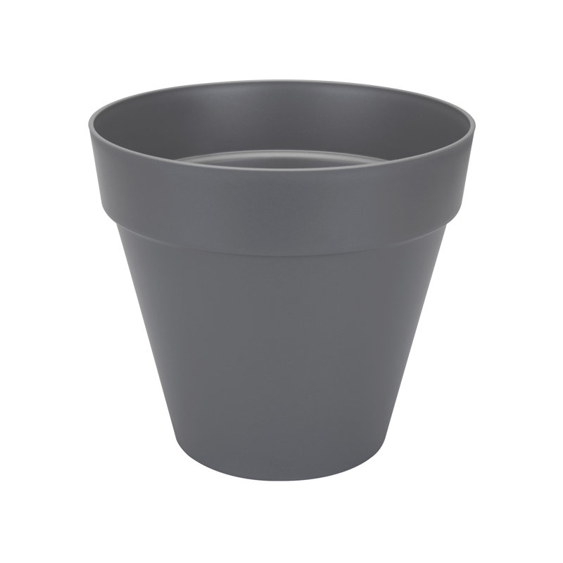 Pot Planter, 26.2cm H x 29cm W x 29cm D, Warm Grey