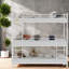 Lits en métal triples peu encombrants, structure en fer durable, conception moderne pour les dortoirs