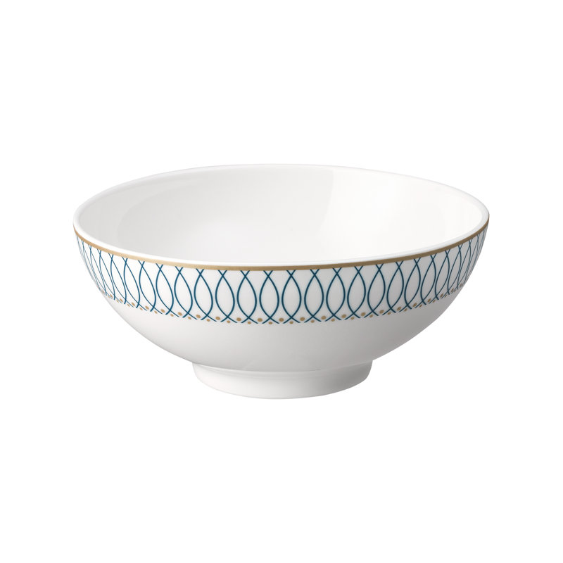 Denby Porcelain Modern Deco China Dinnerware - Set of 12
