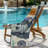 Kaufman 100 Dollar Bill Beach Towels | 100% Cotton Pool Towels 30"x60"