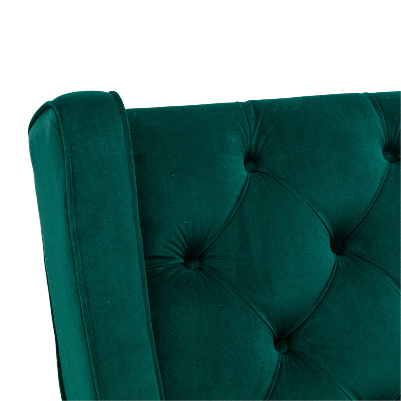 Chaise berçante d'intérieur, fauteuil d'appoint, fauteuil capitonné