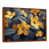 Toile avec cadre flottant brun