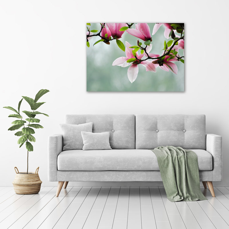 Magnolia - No Frame Print on Glass