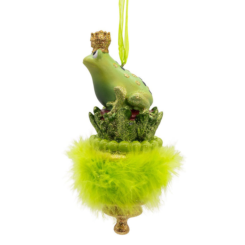 Ornement de grenouille 6,25 pouces Kurt Adler