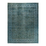 Fine Vibrance One-of-a-Kind 9' 2" X 11' 10" Hand Knotted Area Rug