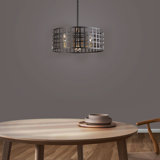 4 - Light Dimmable Drum Chandelier