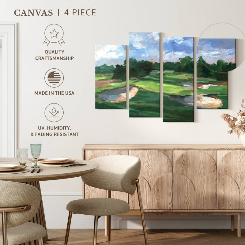 Étude de terrain de golf Alvord I, H 48 po x l 75 po