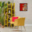 «Red Barn Cow Collage Floater» par Violet Davenport-615368760-615368772