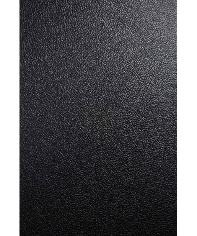 Bok Leather Dining Chair, Black Leather, Black