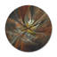 Symmetrical Fractal Flower Wall Clock-63618131