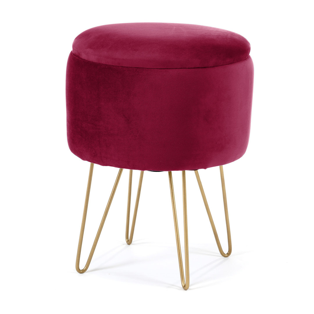 Pouf Lili ScanMod Design Burgund