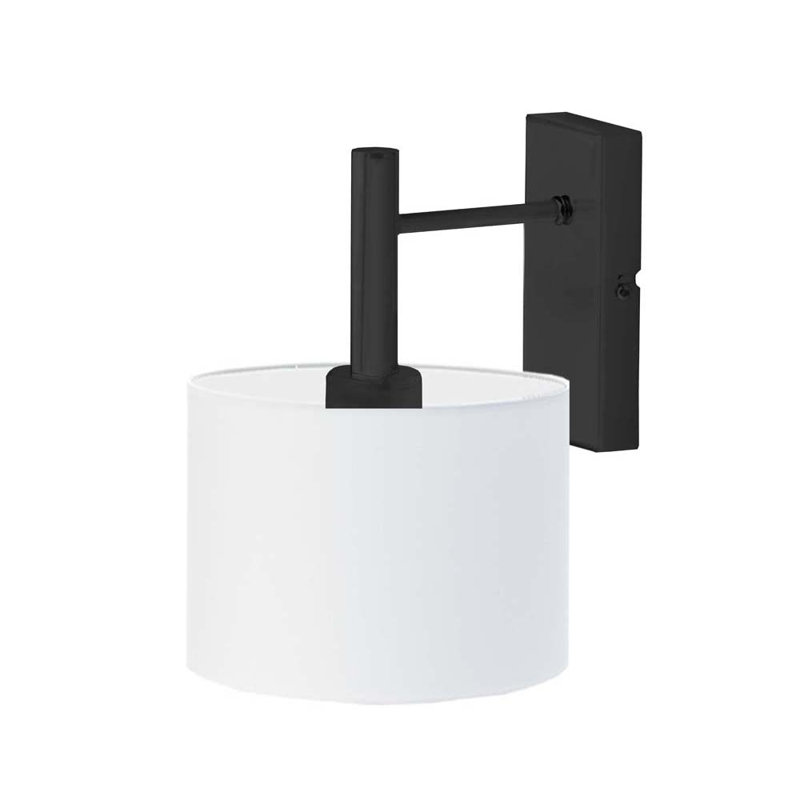Ayachi Armed Sconce, Black, White