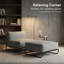 Chaise longue d'extérieur avec repose-pieds Cloud Cloud