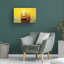 «Yellow Snail On Canvas» par Momart, reproduction-90736969